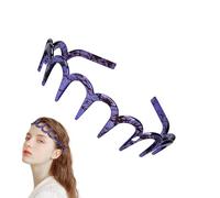 Fashionable Hair Band - Headband with Shark Tooth Comb | Hair Band Comb with Teeth | Women's Headbands for Daily Hairstyles, Makeup, Workout