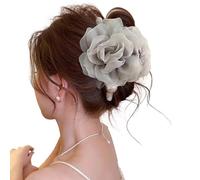 Fashionable Hair Clip Large Flower Comfortable Hairpin Accessory for Informal or Formal Occasions Trendy Flower Hair Clip