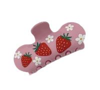 Fashionable Hair Clip Large Fruit Comfortable Hairpin Accessory for Informal or Formal Occasions Breathable Fabric Hair Clip