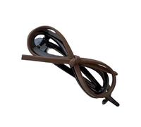 Fashionable Hair Clip Leopard Print Bow Hairpin with Twist Design Elegant Decorations Vintage Styles for Women Leopard Print Hair Accessories