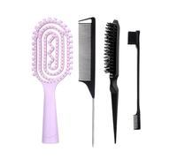 Fashionable Hair Styling Collection 4 Essential Tools Lightweight ABS Construction Salon Results For Home Use ABS Hair Care Set