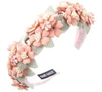 Fashionable Headpiece with Flower Headwear Make a tatement Headdress Hairband Hairpieces Suitable for Various Hairstyles