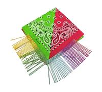 Fashionable Headscarf Street Dance Bandana Scarf With Skull/Unique Pattern Soft Fabric For Music Festival Enthusiasts Skull Pattern Headscarf