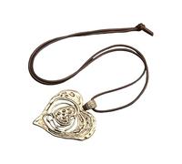 Fashionable Heart Charm Chain Necklace Zn Alloy Design Effortless Pairing with Outfits From to Evening Fashion Necklace