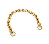 Fashionable Heavy Aluminum O Shape Metal Chain Handle Shoulder Strap Replacement for Women's Handbag,Shoulder Bag (Antique Gold)