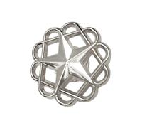 Fashionable Hollow Star Shaped Badge Brooch Pin For Parties Supplies School Activities And Collections Daily Wear Party Outfit Accessory