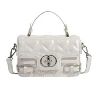 Fashionable Ladies Handbag with Heart Quilted Shoulder Bag Handheld Crossbody Purse for Commuting and Social Event
