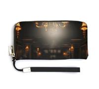 Fashionable Large-capacity Poker Tournament Printed Long Handbag, Internal Multi-compartment Design - Meet Your Diverse Travel Needs