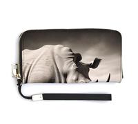 Fashionable Large-capacity South Africa Animal Printed Long Handbag, Internal Multi-compartment Design - Meet Your Diverse Travel Needs