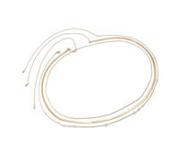 Fashionable Layered Snake Chain Waist Belt Jewelry Accessories Elegant Belly Chain Body Accessory For Trendy Ladies Gold Elegant Waist Accessory