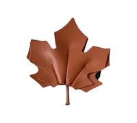 Fashionable Leather Hair Clip Maple Leaf Shape Hairclip Sweet Simple Hairpin For Versatiles Hairstyle Fixation