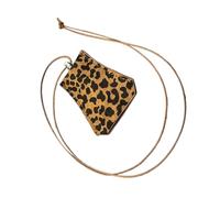 Fashionable Leopard Print Pendant Necklace Portable Jewelry Accessory For Adding Elegant To Any Outfit Casual Wear Leather Pendant Necklace