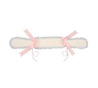 Fashionable Lop Rabbits Ear Hairband With Lace Trim and Bowknot For Women and Teens Everyday Wear Cosplay Accessories