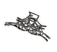 Fashionable Metal Hairpin Nonslip Spiders Web Design Comfortable Hair Claw Hairpiece For Women Girls Styling Accessory Stylish Metal Hair Accessory