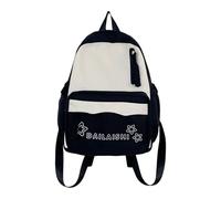 Fashionable Middle High School Bag Large Book Bags Comfortable Shoulder Strap Nylon Backpack Youth Campus Styles Ergonomic High School Backpacks