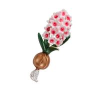Fashionable Miniature Lavender Brooch Sophisticated Floral Lapel Badge Elegant Embellishment For Women Girls Fashionable Alloy Brooch