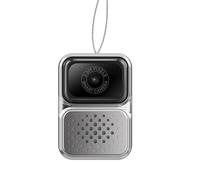 Fashionable Miniature Thumb Camera Necklace 32GB Internal Storage Card Ideal for Students Travelers and Content Creators Stylish Video Necklace