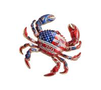 Fashionable Multifunctional Historical Pin Design for Patriotic Display During Festivals and Casual Outings Anniversary Metal Pin