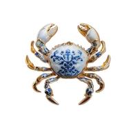 Fashionable Multifunctional Historical Pin Design for Patriotic Display During Festivals and Casual Outings Metal Alloy Coating Pin