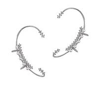 Fashionable Non-Piercing Earring Clip 2PCS Ear Bone Studs for Women's Party Accessories