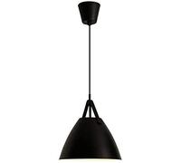 Fashionable Northern Europe Circular Iron Single Head Iron Pendant Light Creativity Adjustable Metal Lampshade Chandelier Ceiling Lamp Compatible with Kitchen Bar Restaurant DecoratZ