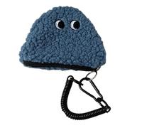 Fashionable Onigiri Design Coin Holder Plush Storage Bag Zippers Pouches with Lanyard Design for Japanese Styles Lovers Cute Plush Wallet