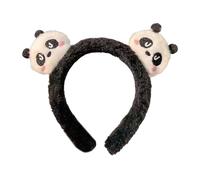 Fashionable Panda Designs Hairband Comfortable Plush Headband Costume Hair Ornament For Daily Use And Celebrations Women Face Wash Band