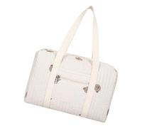 Fashionable Parenting Bag Polyester Diaper Carry Case Handbag With Handle Enjoy Quick Access To Necessities Portable Diaper Organizer For Short Trip