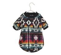 Fashionable pet clothing in multiple sizes, soft and machine washable, small dog wool sweaters, versatile spring and autumn(Black,M)