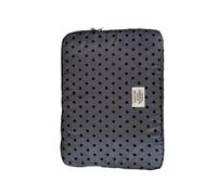 Fashionable Polkas Dot Laptop Bag Shockproof Fabric Foam Padding For Commuting Simple