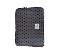 Fashionable Polkas Dot Laptop Bag Shockproof Fabric Foam Padding for Commuting Simple Briefcases Comfortable Commuting Laptop Backpacks