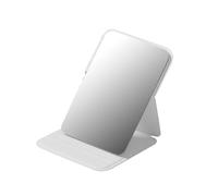 Fashionable PU Leather Compactly Glass with Highly Definition for Quick and Detailed Makeup Fixes Beauty Essential Portable Makeup