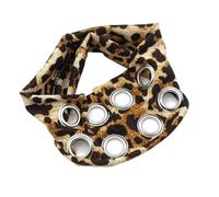Fashionable Punk Headbands With Animal Print And Studs Detail Stylish Head Wrap Suitable For Everyday Wear And Event