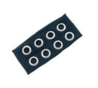 Fashionable Punk Styles Headband With Hollow Eyelets And Metal Rock Influence Trendy Women's Hairband Unqiue Headpiece French Hairband