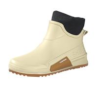 Fashionable rain boots, women's and men's lined wellington boots, soft, comfortable slip-on boots, flat, non-slip short boots, waterproof, for couples, students, work, fishing, suitable for rainy day
