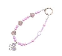 Fashionable Rose Phone Strap Removable Charm and Ergonomic Key Chain for Smartphone and Professional Travel Metal Phone Cord