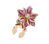 Fashionable Round Creature Cufflinks Sturdy Shirt Accessories for Gentlemen Stylish Circular Floral Fashionable Animal Sturdy Distinctive Geometric Design Ideal Social Gatherings