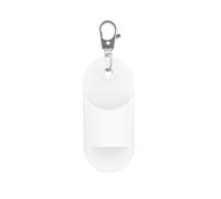 Fashionable Rubber Lip Gloss Holders with Keyrings for On The Way Touch Ups Portable Travel Makeup Storage Solution Travel Makeup Lipstick Case Covers