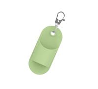 Fashionable Rubber Lip Gloss Holders with Keyrings for On The Way Touch Ups Portable Travel Makeup Storage Solution Rubber Lip Gloss Clip