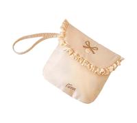 Fashionable Sanitary Pad Storage Bag Feminine Essential Holder Milk Fleece Fabric Perfect for Cosmetic Accessories Hygienic Waterproof Storage Pouch