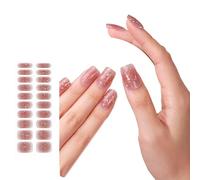 Fashionable Semi Cured Gel Stickers With Star Patterns Suitable For Fashion Conscious Women