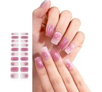 Fashionable Semi Cured Gel Stickers With Star Patterns Suitable For Fashion Conscious Women