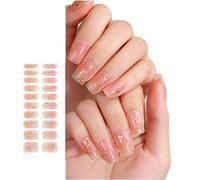 Fashionable Semi Cured Gel Stickers With Star Patterns Suitable For Fashion Conscious Women