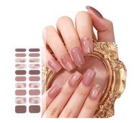 Fashionable Semi Cured Gel Stickers With Star Patterns Suitable For Fashion Conscious Women