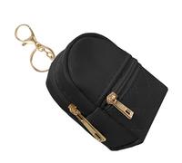 Fashionable Small Backpack Keychain Cosmetic Bag for Women Sturdy PU Leather Lipsticks Holder and Card Organizers Holder Organizers