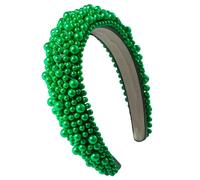 Fashionable Sponge Headband Accessory Beautiful Headband Elegant Wide Hair Band With Pearls For Parties And Functions