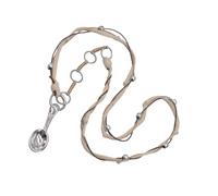 Fashionable Spoon Pendant Necklace Stylish Spoon Charm Necklace With A Soft Braided Cord For Fashion Enthusiasts Soft Skin Friendly