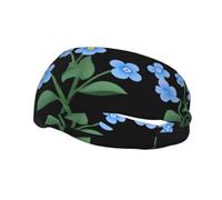 Fashionable sports decorative sweatband HJFCZH Don't forget I love you Prints moisture wicking elastic suitable for cycling yoga running