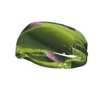 Fashionable sports decorative sweatband HJFCZH prairie Prints moisture wicking elastic suitable for cycling yoga running