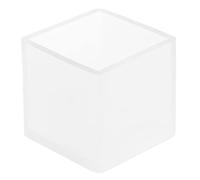 Fashionable Square Sturdy Silicone Cube for Craft Supplies Resin Waxed Clay Jewelry Making and Decoration Hobbyist Accessory